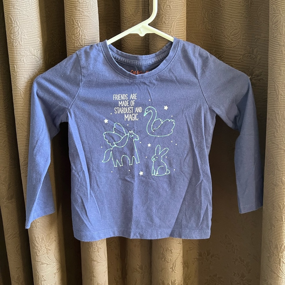 Girls long sleeve tee/top/shirt
